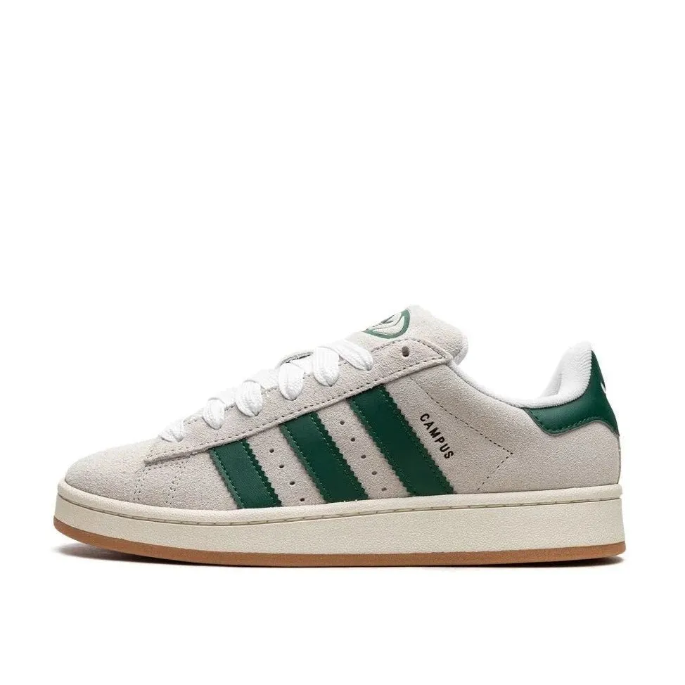 Adidas Campus 00s "Crystal/White/Dark Green" Sneakers