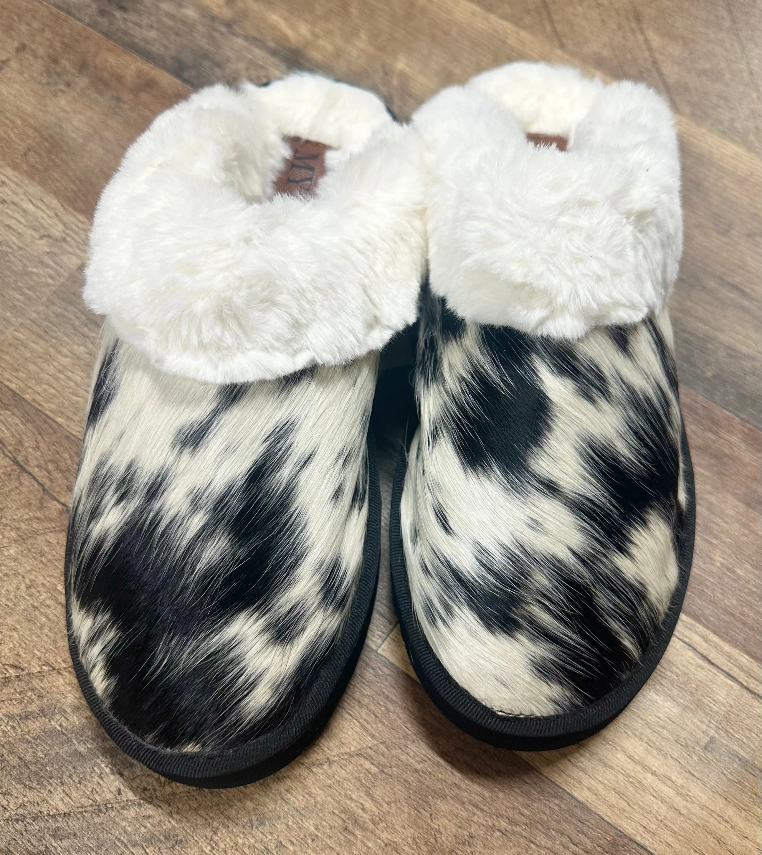 Alamosa Hair On Hide Slippers