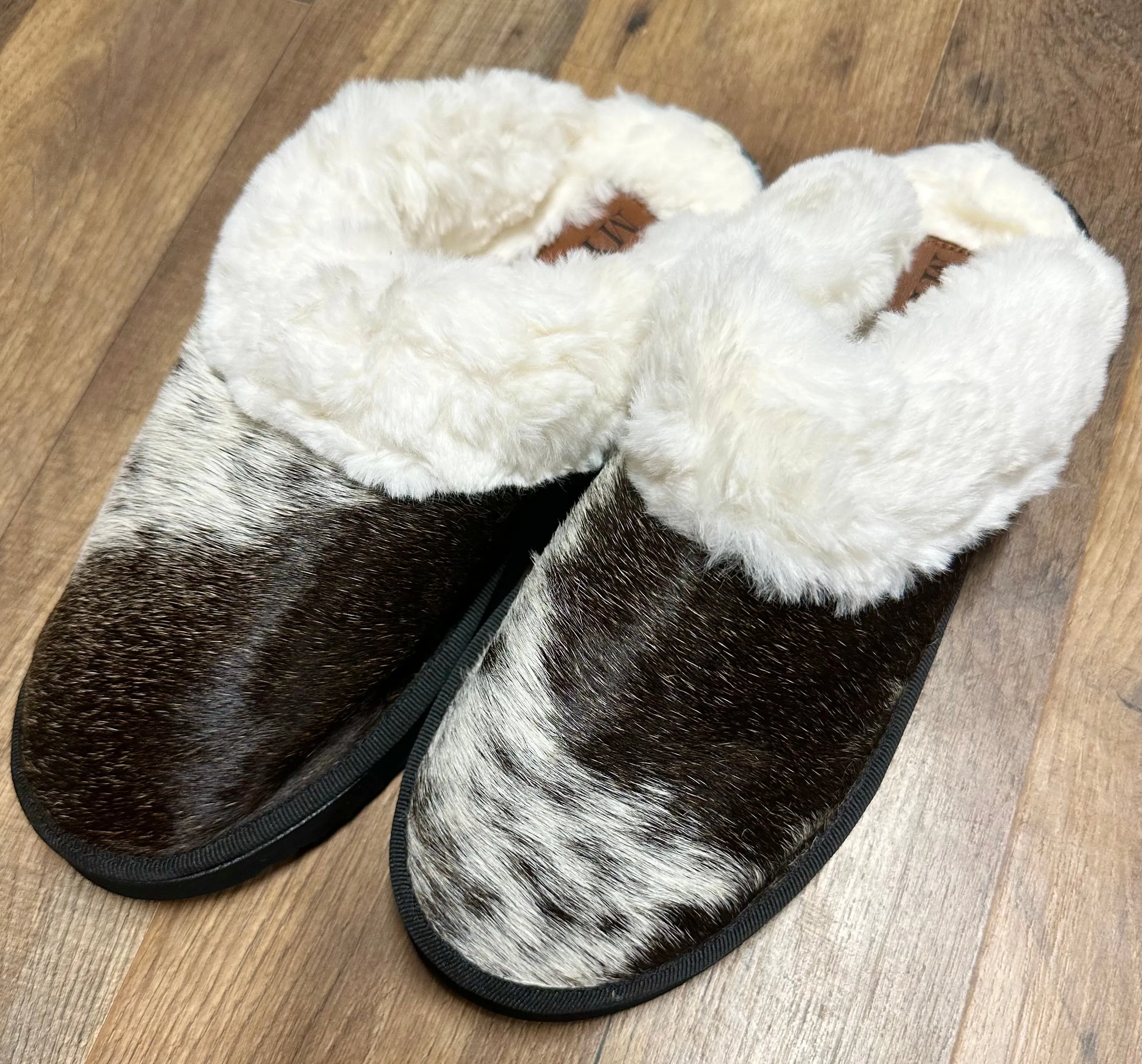 Alamosa Hair On Hide Slippers