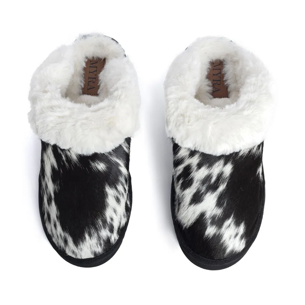Alamosa Hair On Hide Slippers