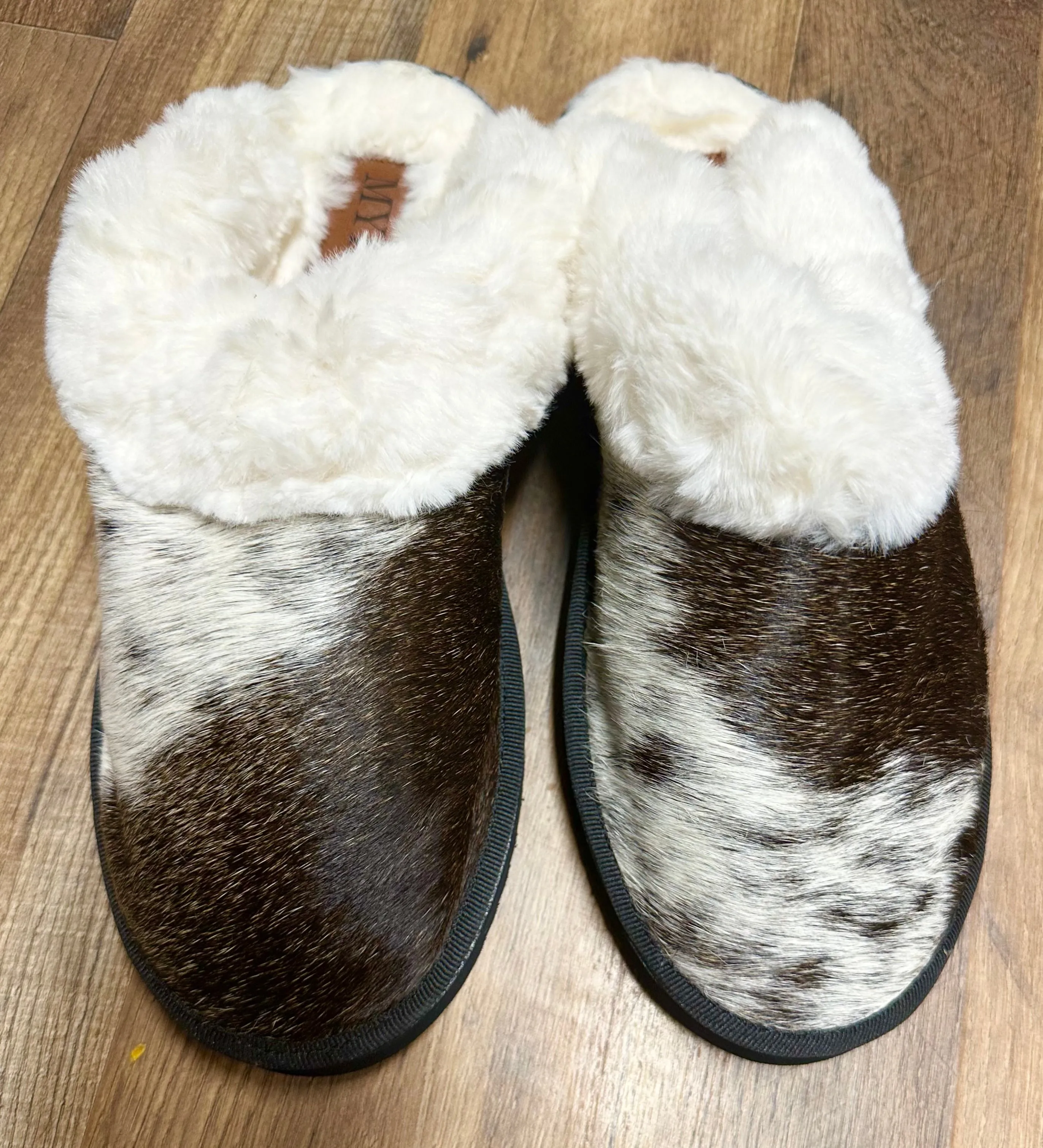 Alamosa Hair On Hide Slippers