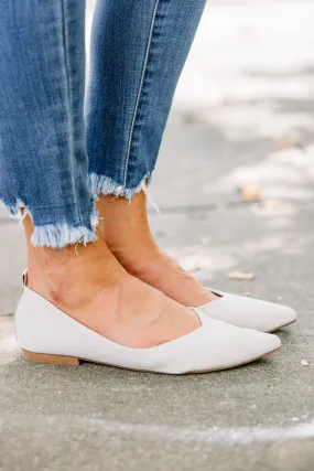 Can't Walk Away Gray Flats