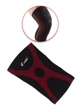 Compression Knee Support - Soft 300 - Black / Red