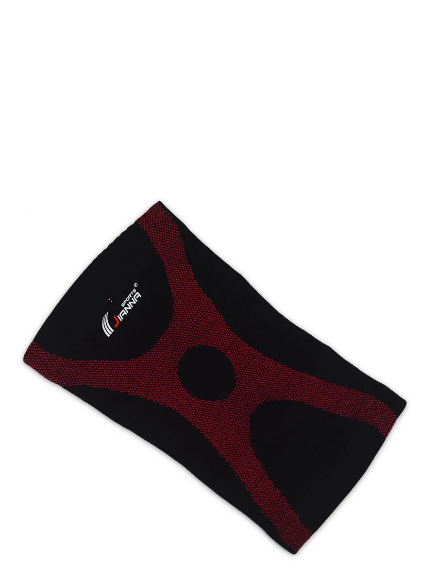 Compression Knee Support - Soft 300 - Black / Red
