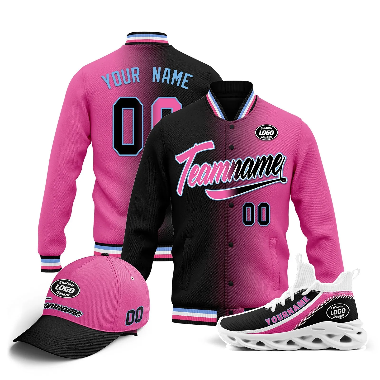Corporate Gifts,Custom Jacket MaxSoul Shoes and Hat Combo Offer Personalized Combo ZH-D028016-20