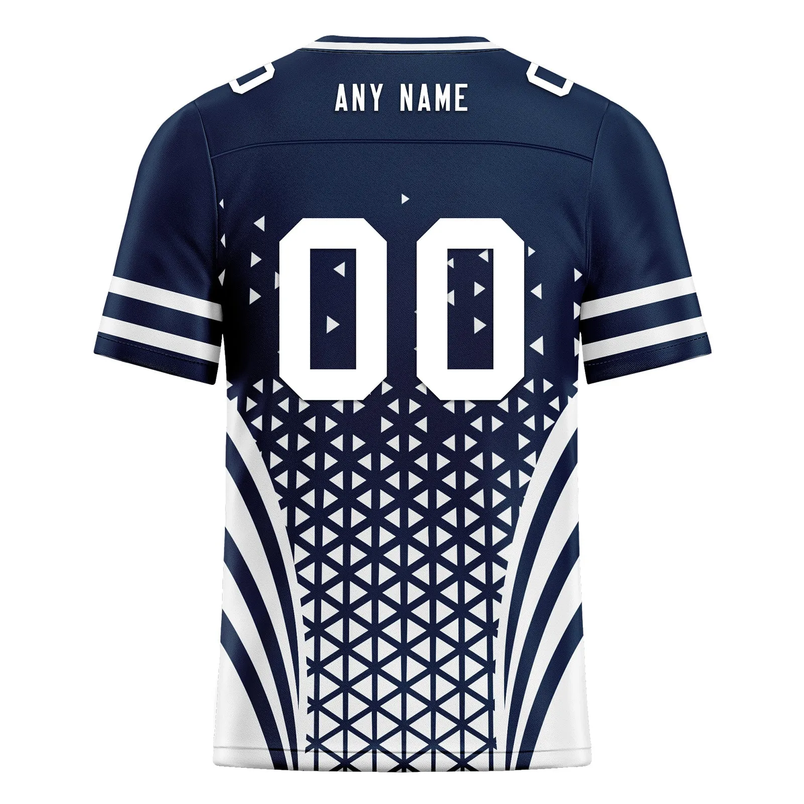 Custom Blue White Texas Football Jersey and Sports Shoes Combo Offer Personalized Combo ZH-D023031-9