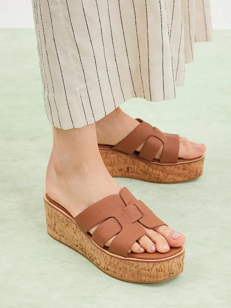 Elmira M.Ori Cage Wedges