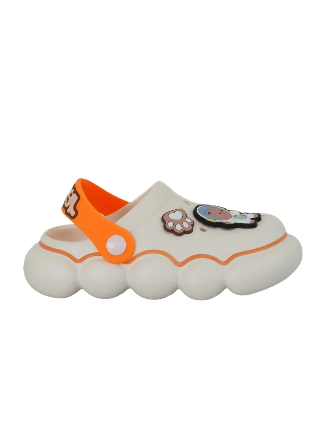 Galactic Comfort in Every Step: Kids' Space Motif Clogs