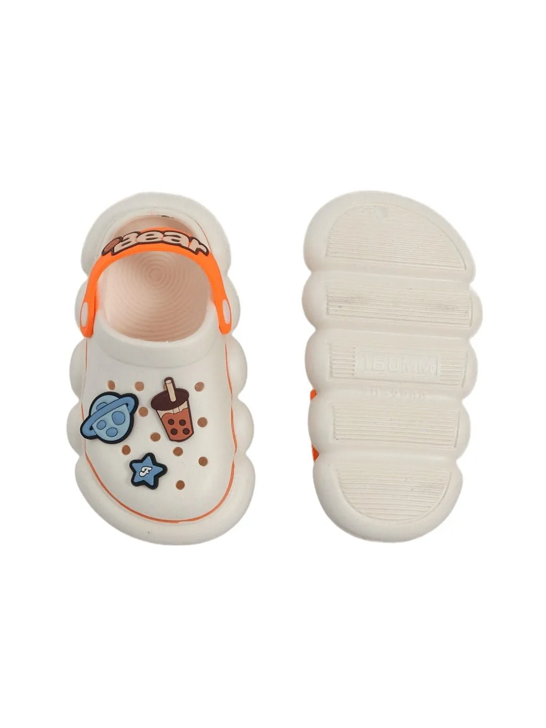 Galactic Comfort in Every Step: Kids' Space Motif Clogs