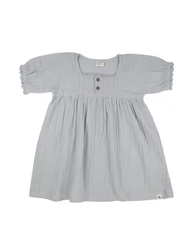 Girls Woven Sky Gauze Dress | Turtledove London