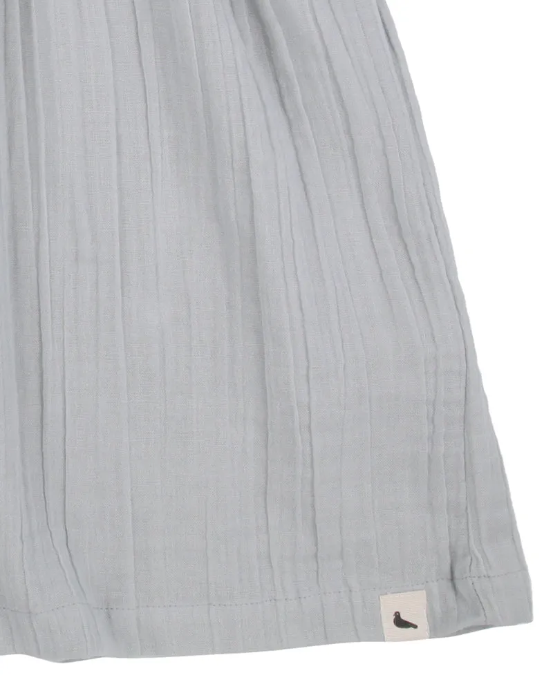 Girls Woven Sky Gauze Dress | Turtledove London
