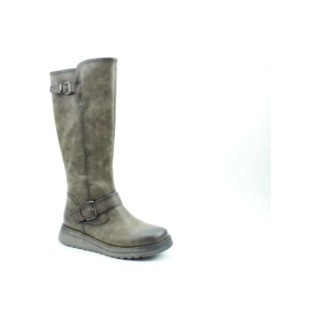 Heavenly Feet Long Boot Rubymae KHAKI