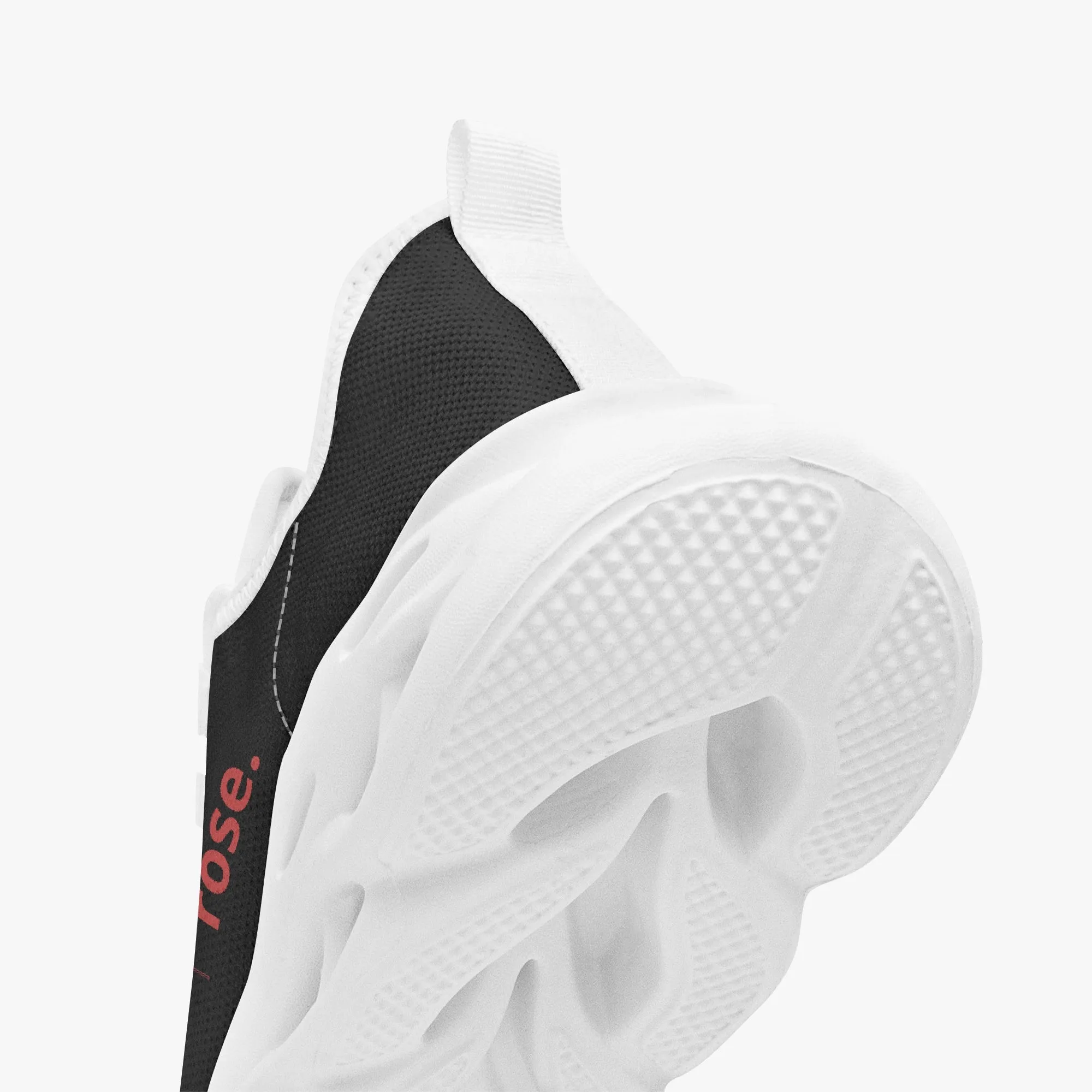 I Rose. Bounce Mesh Knit Sneakers - White