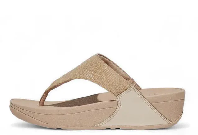 Lulu Shimmer Toe-Post Sandals
