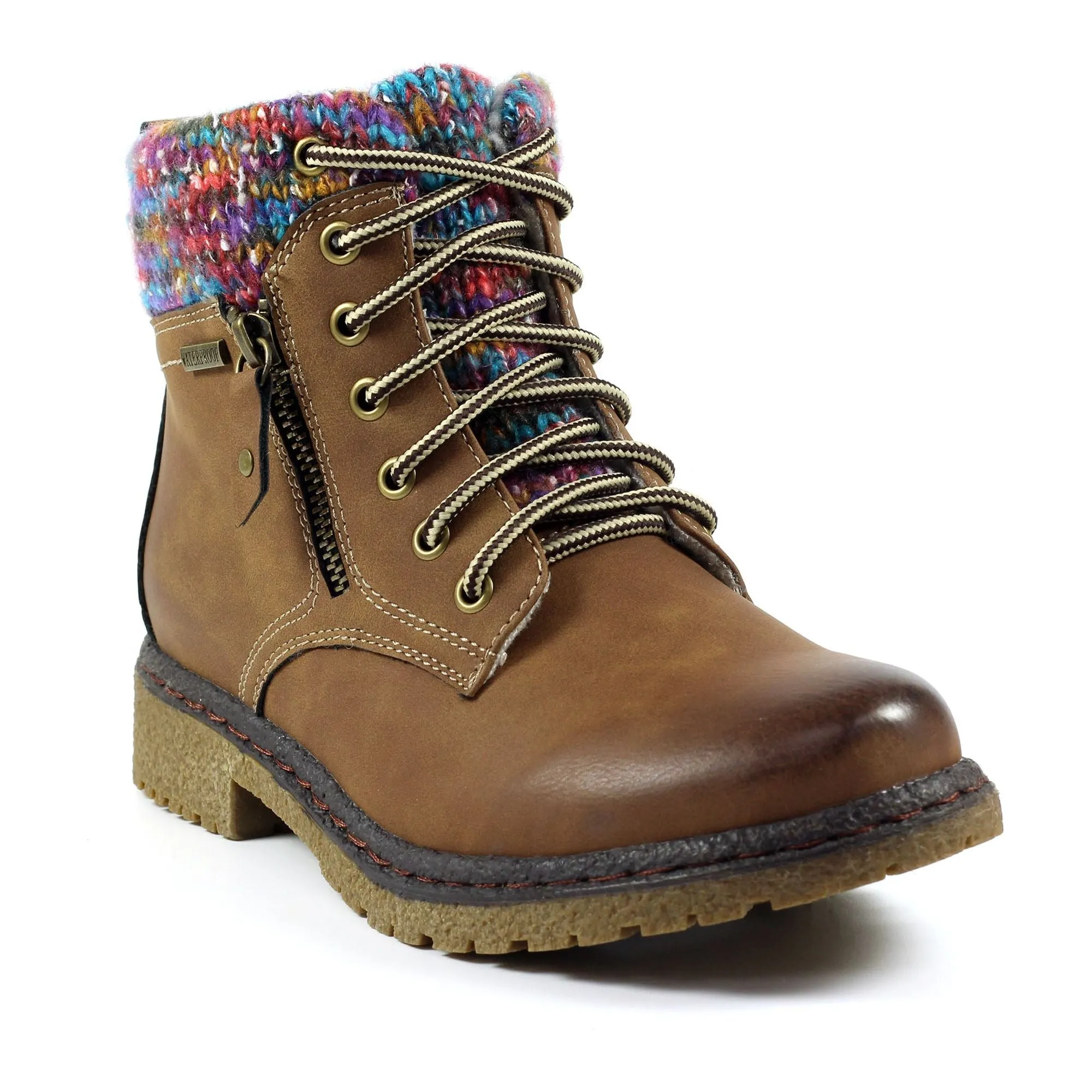 Lunar Hiker Boot Jalapeno TAN GLB099 Waterproof with zip