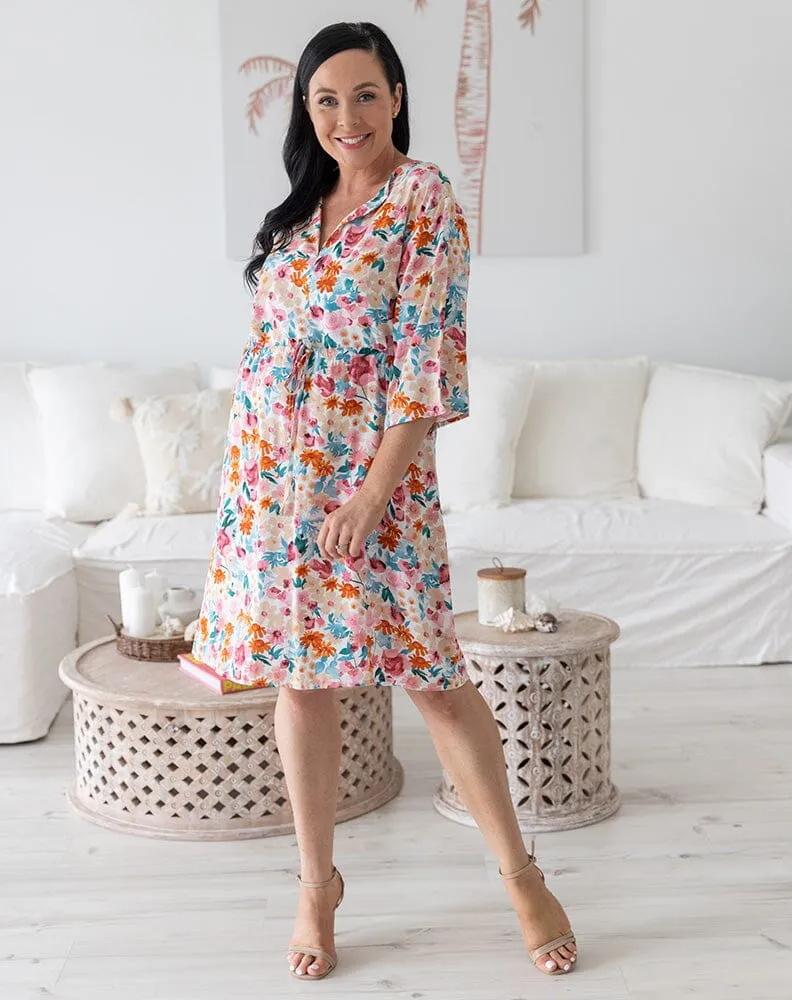 💙NALA Colourful Floral Dress