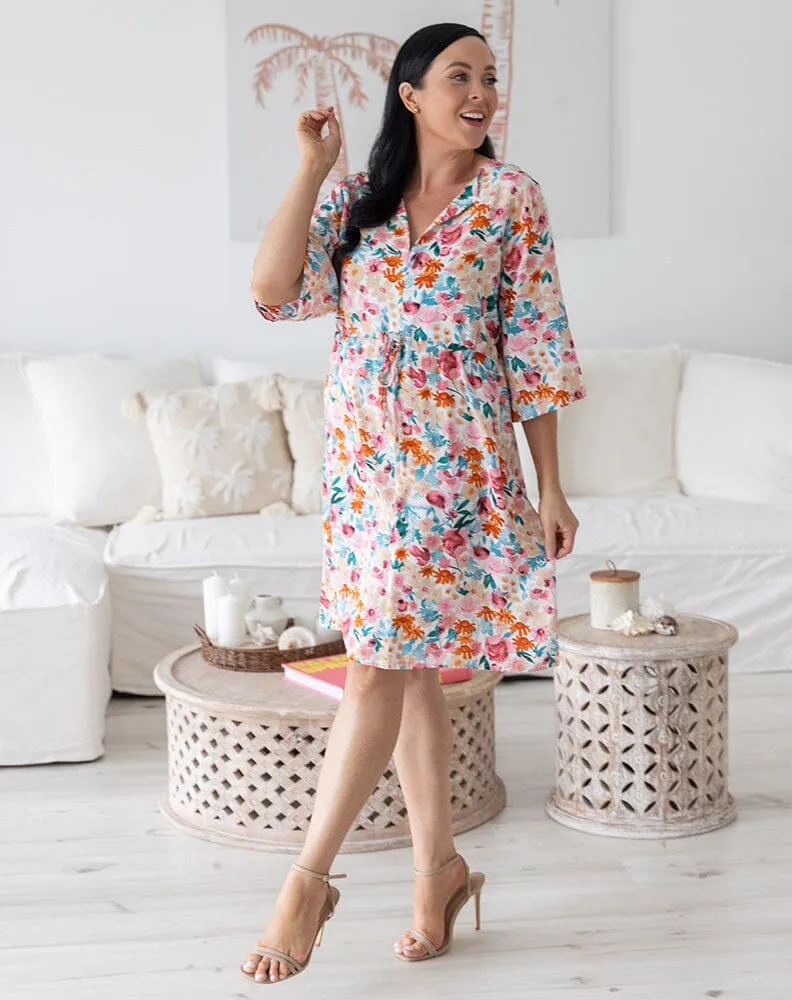 💙NALA Colourful Floral Dress