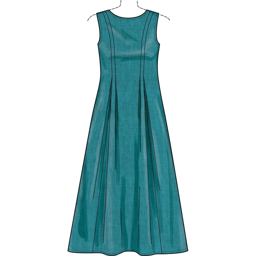 New Look Sewing Pattern N6778 Misses' Dress in Two Lengths