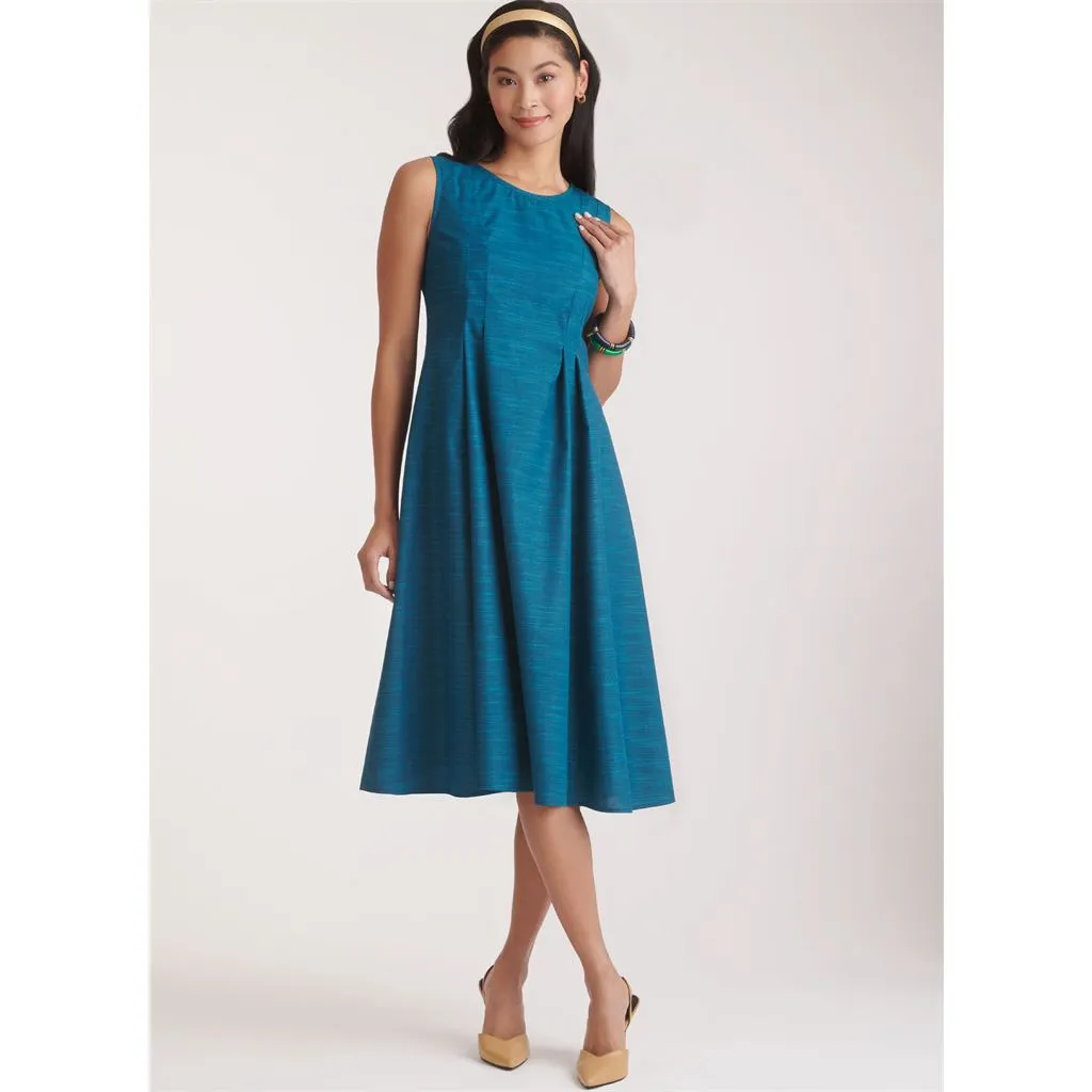 New Look Sewing Pattern N6778 Misses' Dress in Two Lengths