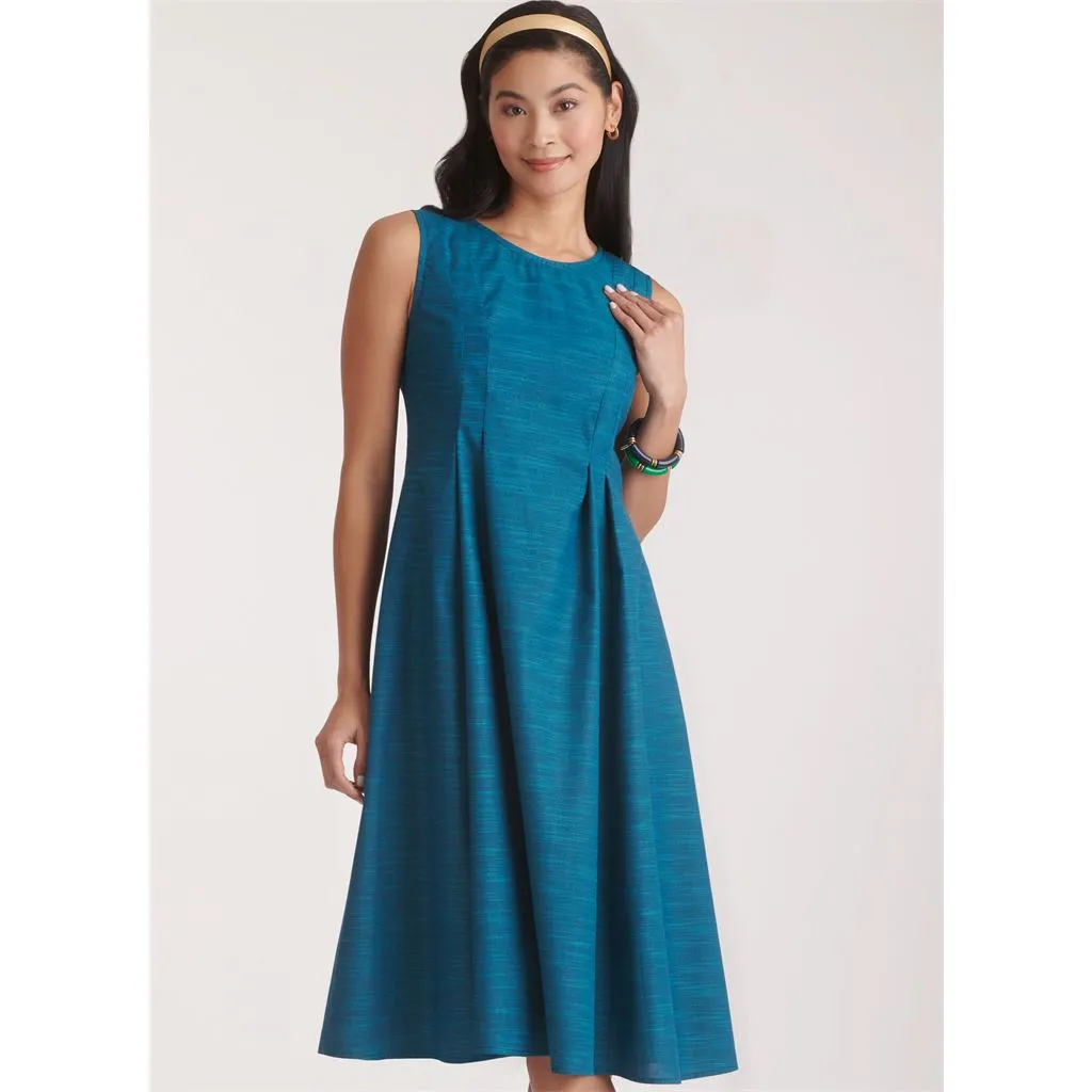 New Look Sewing Pattern N6778 Misses' Dress in Two Lengths