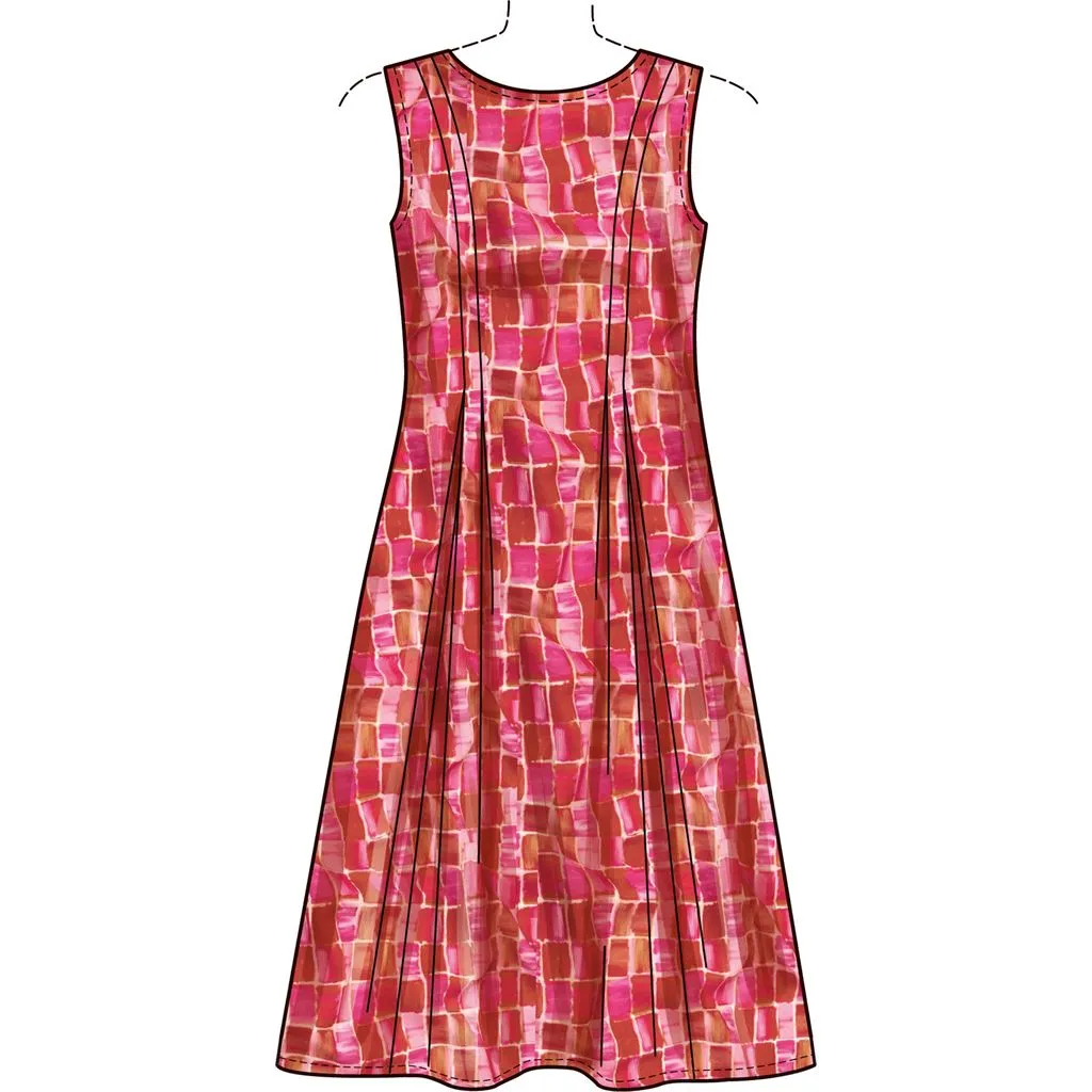 New Look Sewing Pattern N6778 Misses' Dress in Two Lengths