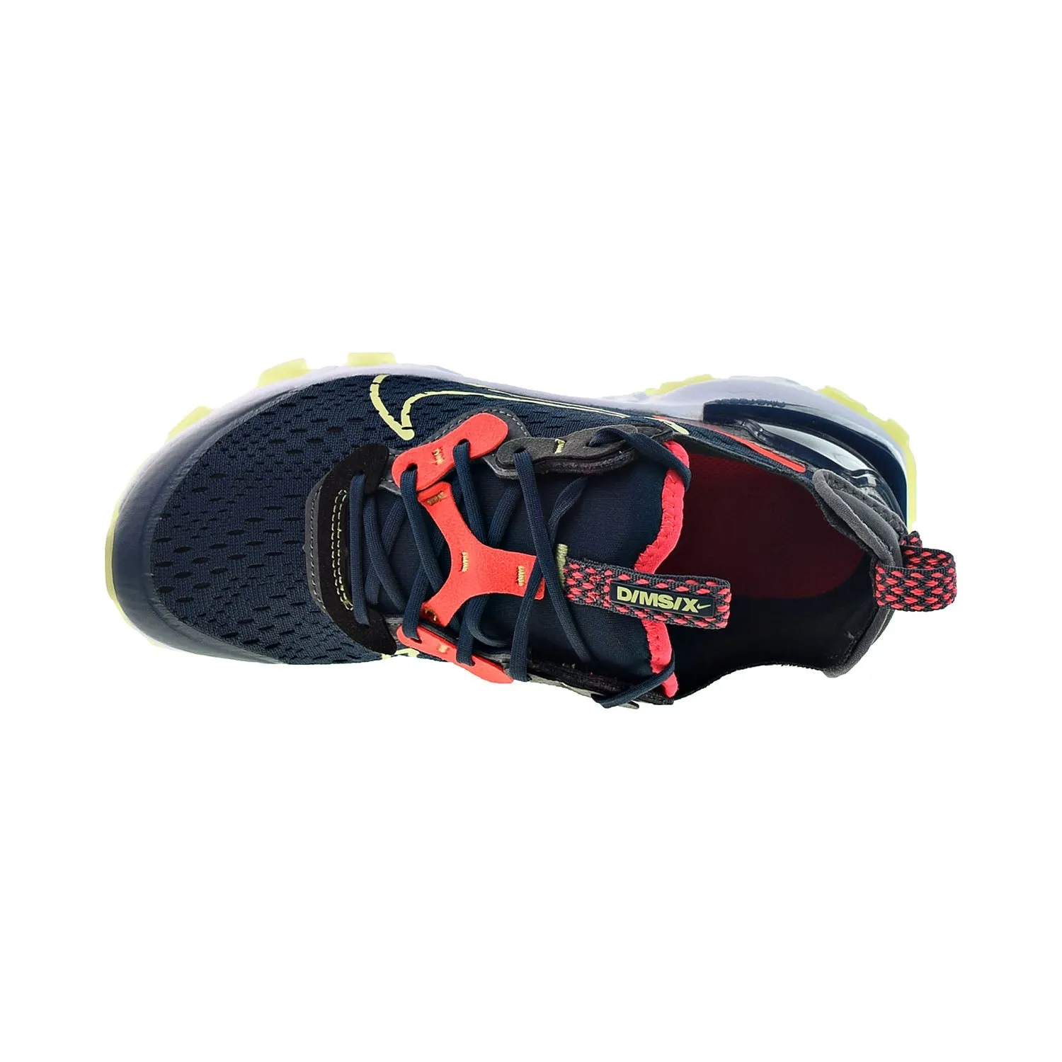 Nike React Vision Big Kids' Shoes Deep Ocean-Limelight-Black