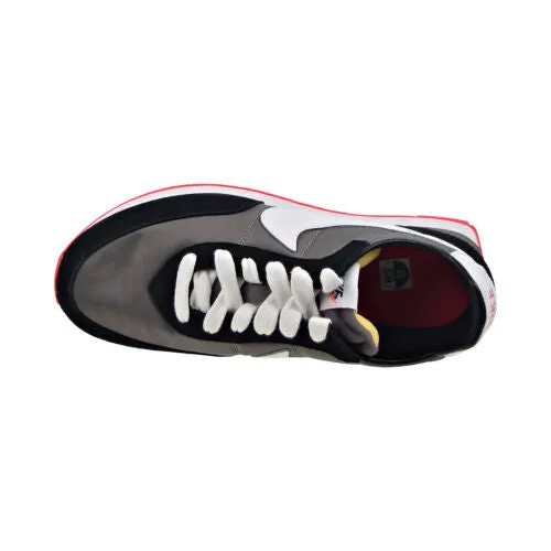 Nike Waffle Trainer 2 (GS) Big Kids' Shoes Flat Pewter-Black-Siren Red