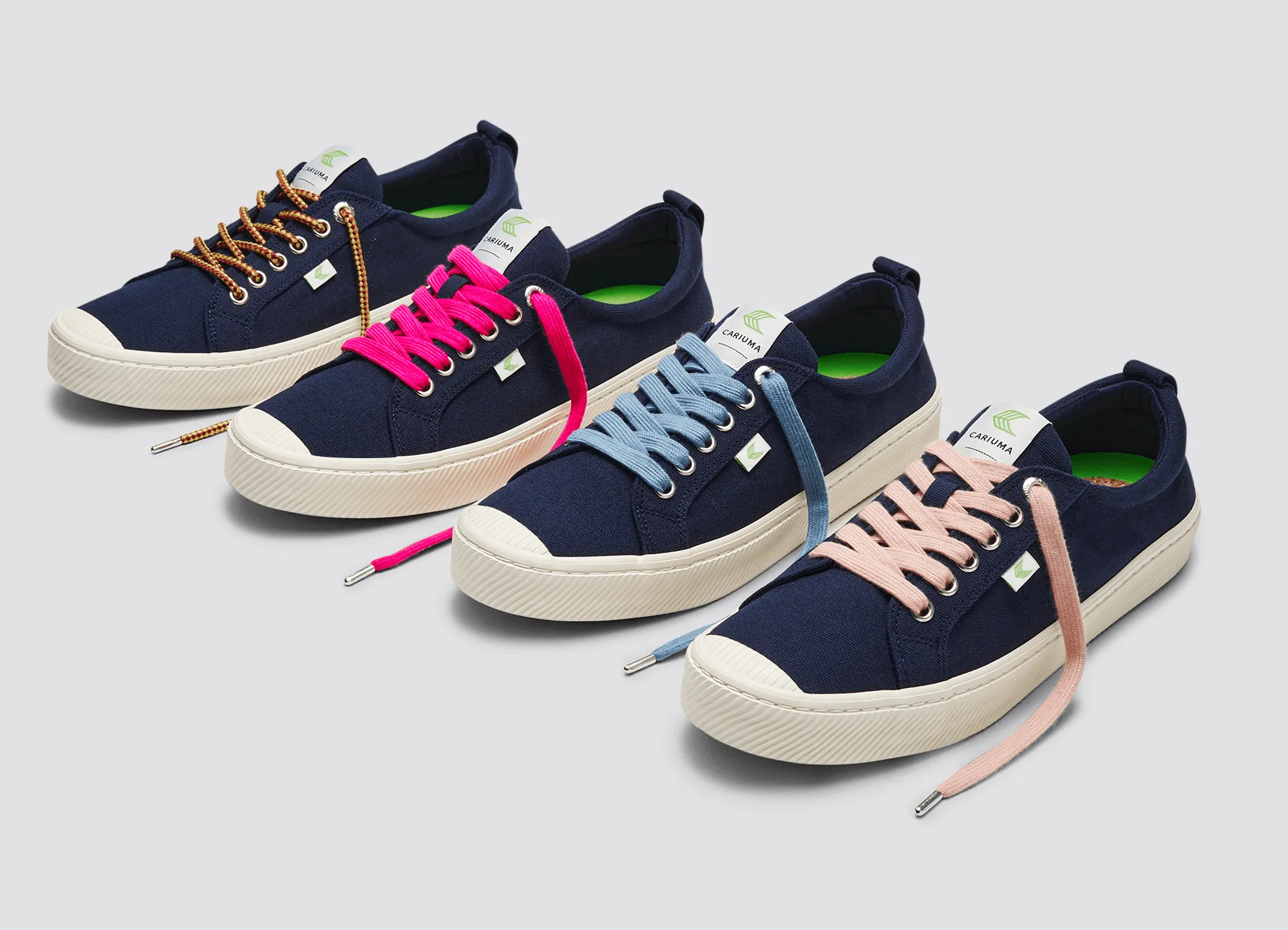 OCA Low Navy Canvas Sneaker Men