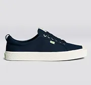 OCA Low Navy Canvas Sneaker Men