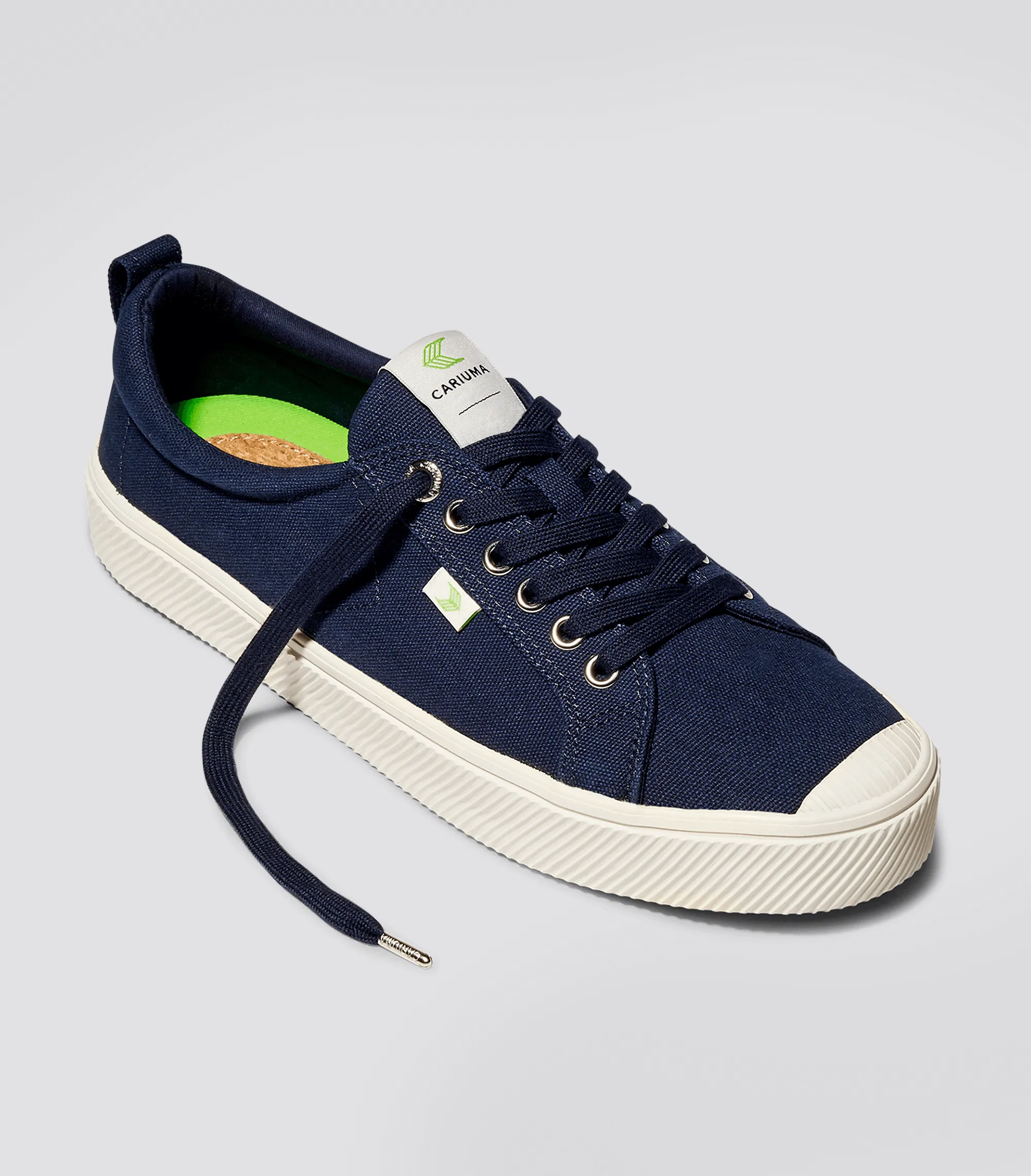 OCA Low Navy Canvas Sneaker Men