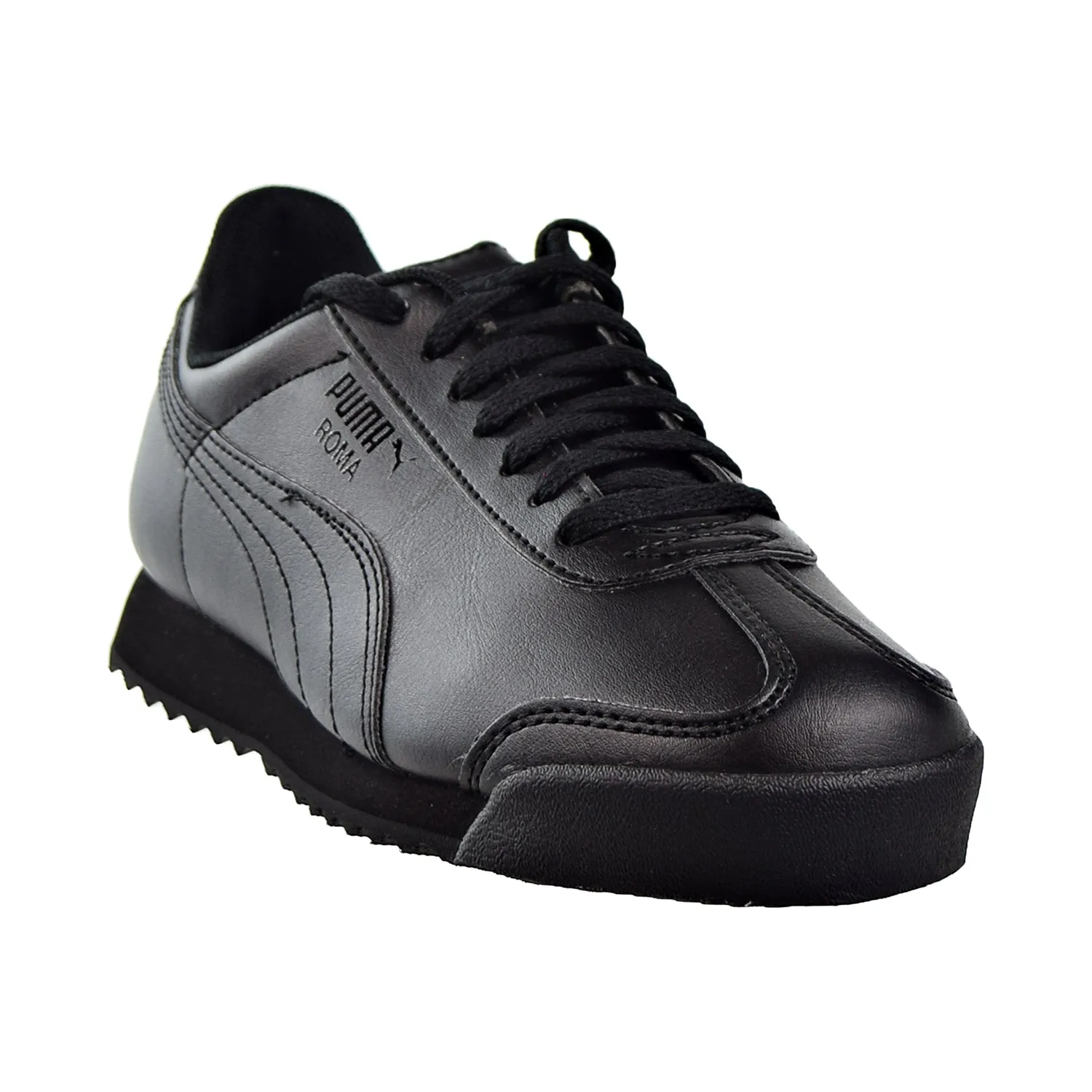 Puma Roma Basic JR Big Kids Shoes Black