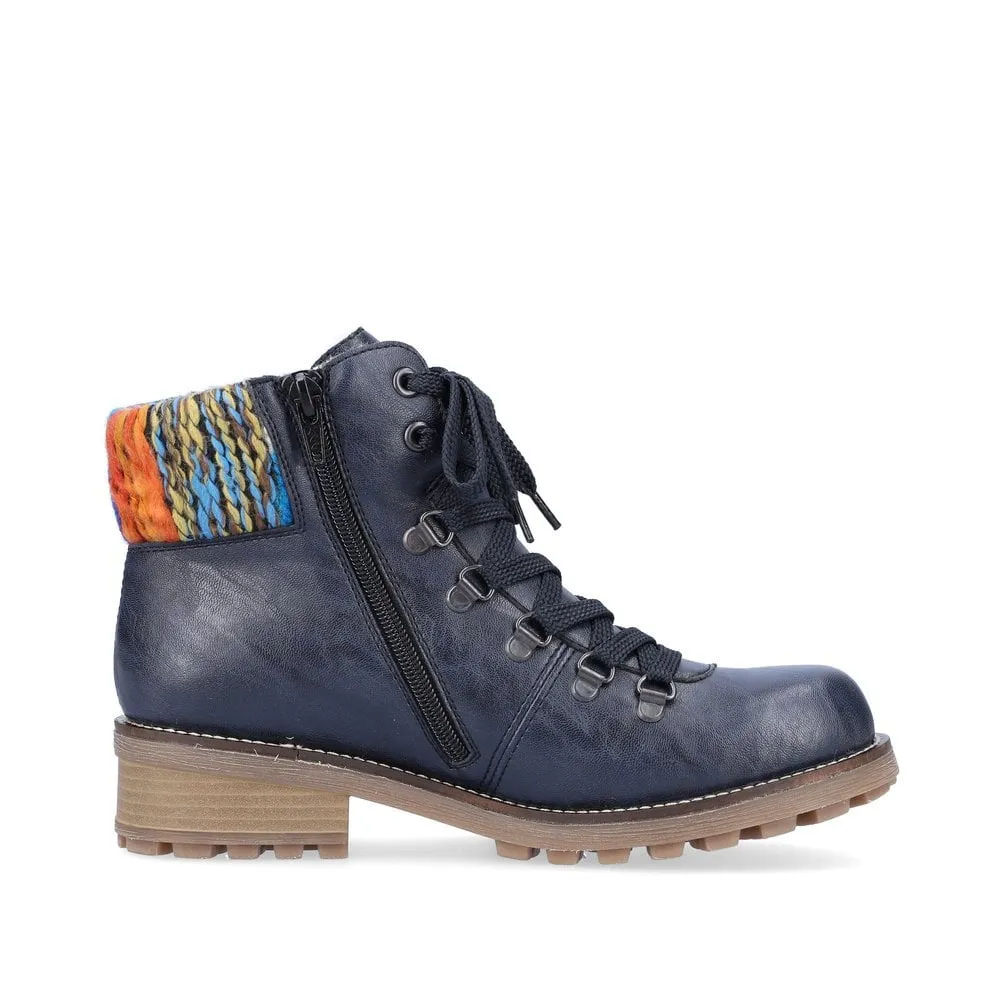 Rieker Ankle Boot with Zip OCEAN Z0445-14