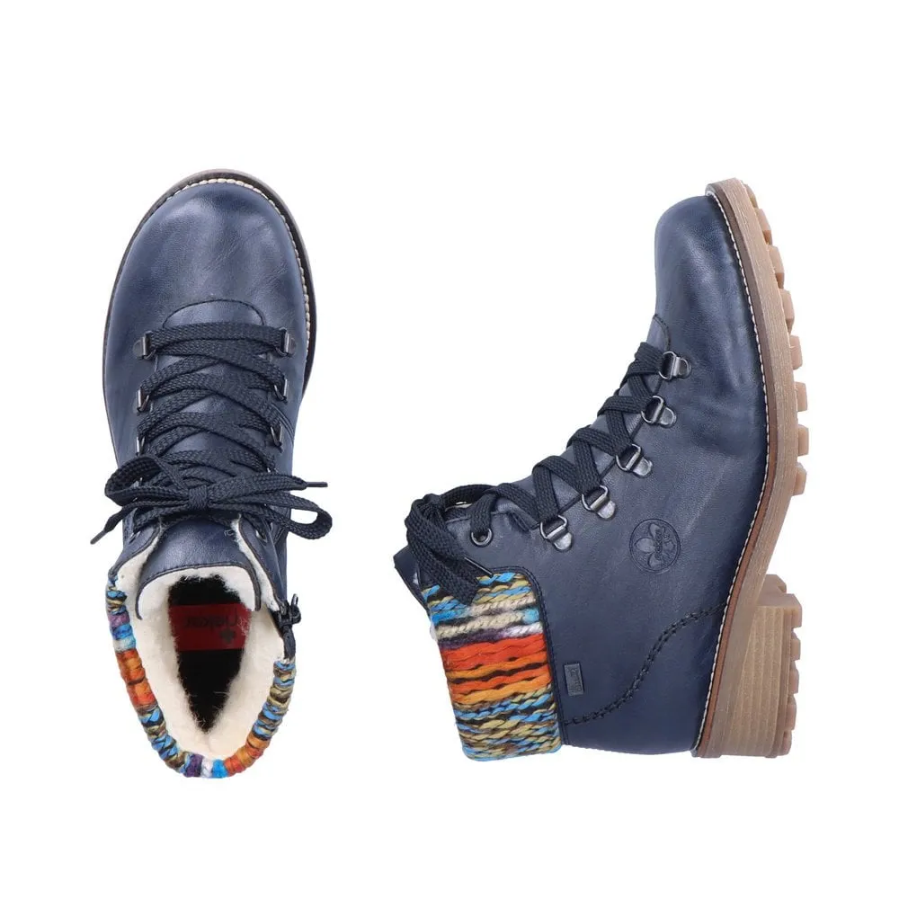 Rieker Ankle Boot with Zip OCEAN Z0445-14