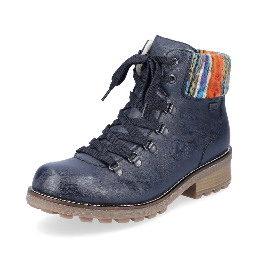 Rieker Ankle Boot with Zip OCEAN Z0445-14
