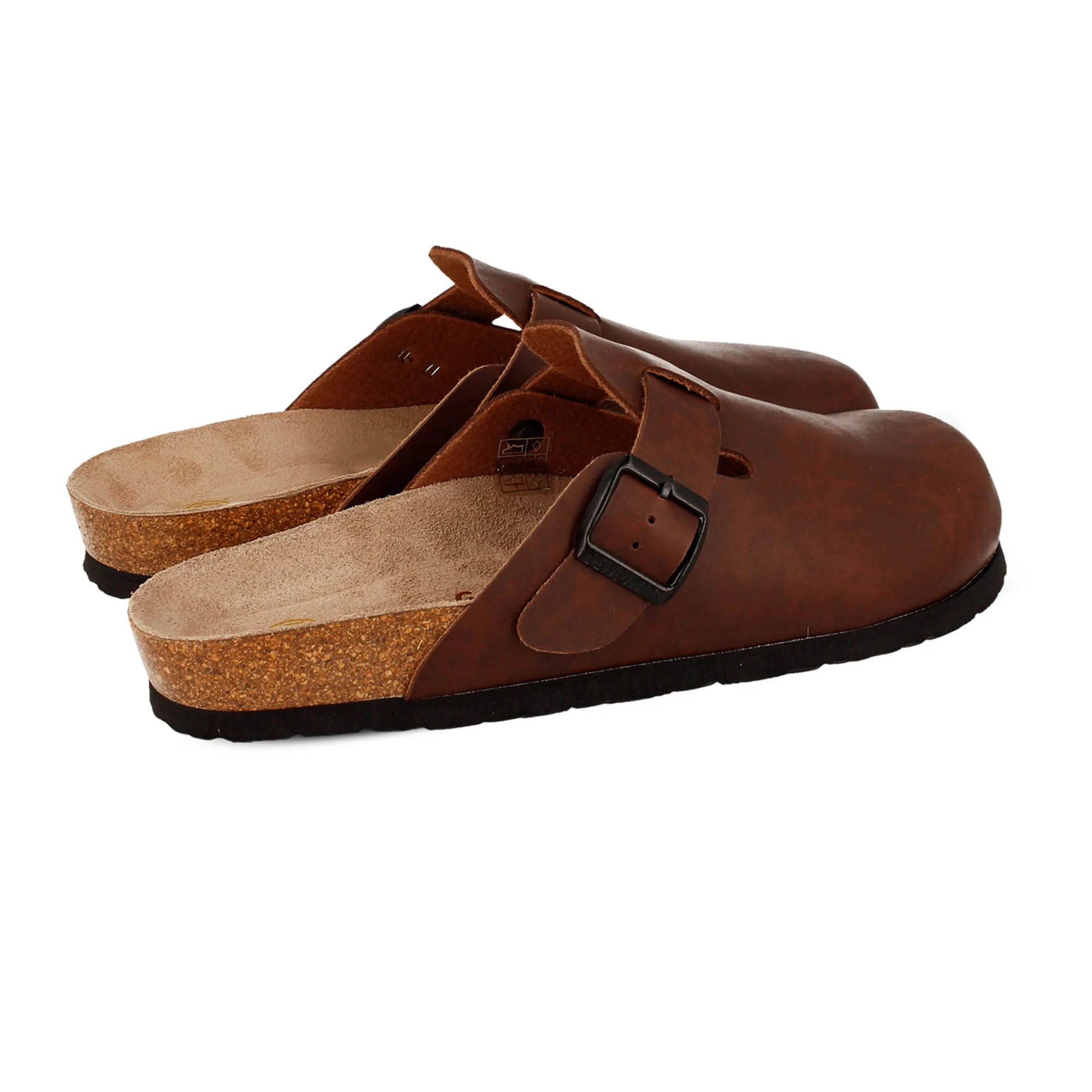 Riva Light Brown Clogs