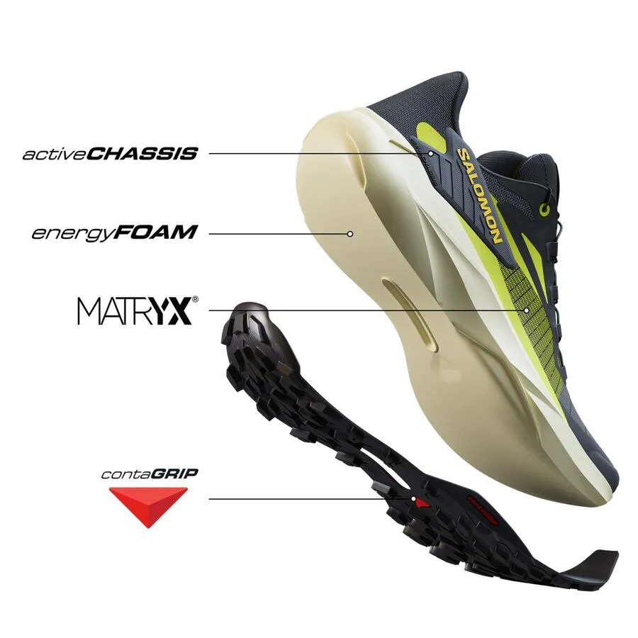 Salomon Genesis | Carbon / Tahitian Tide / Quiet Shade | Mens