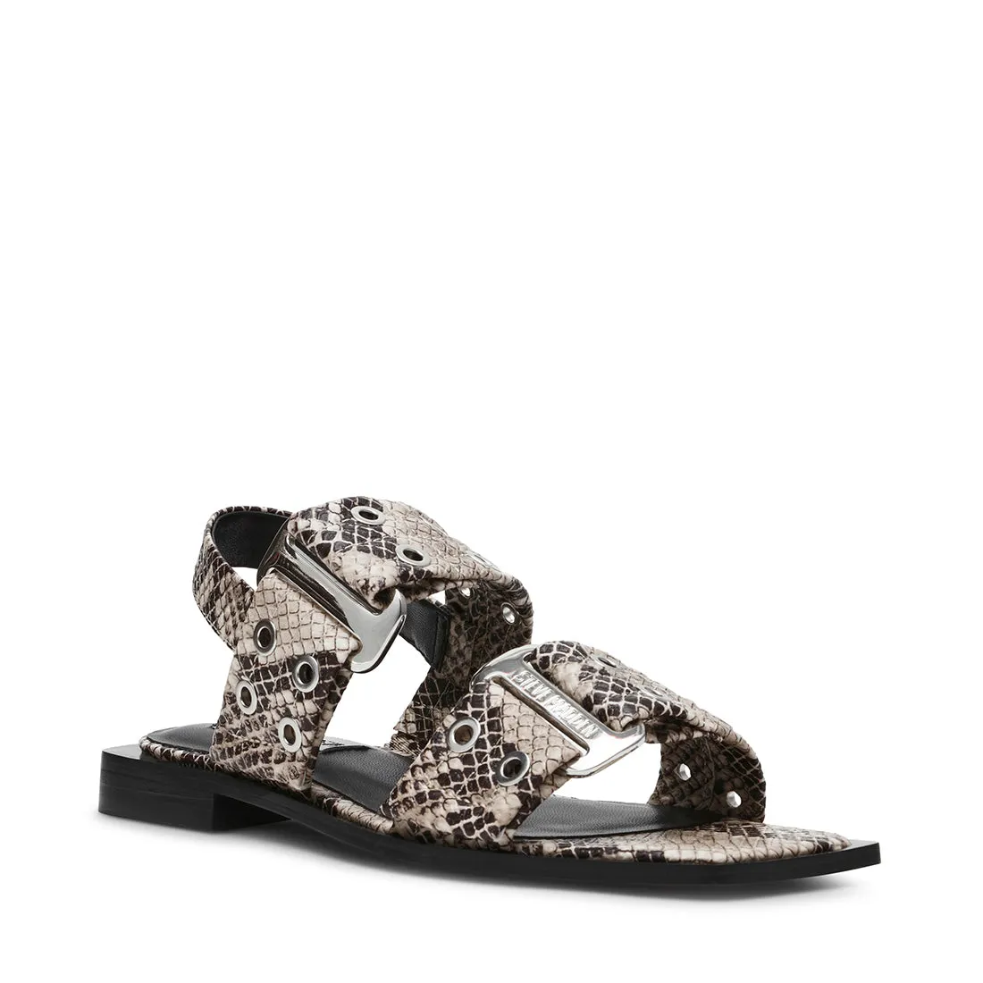Saria-E Sandal LT. BEIGE SNAKE
