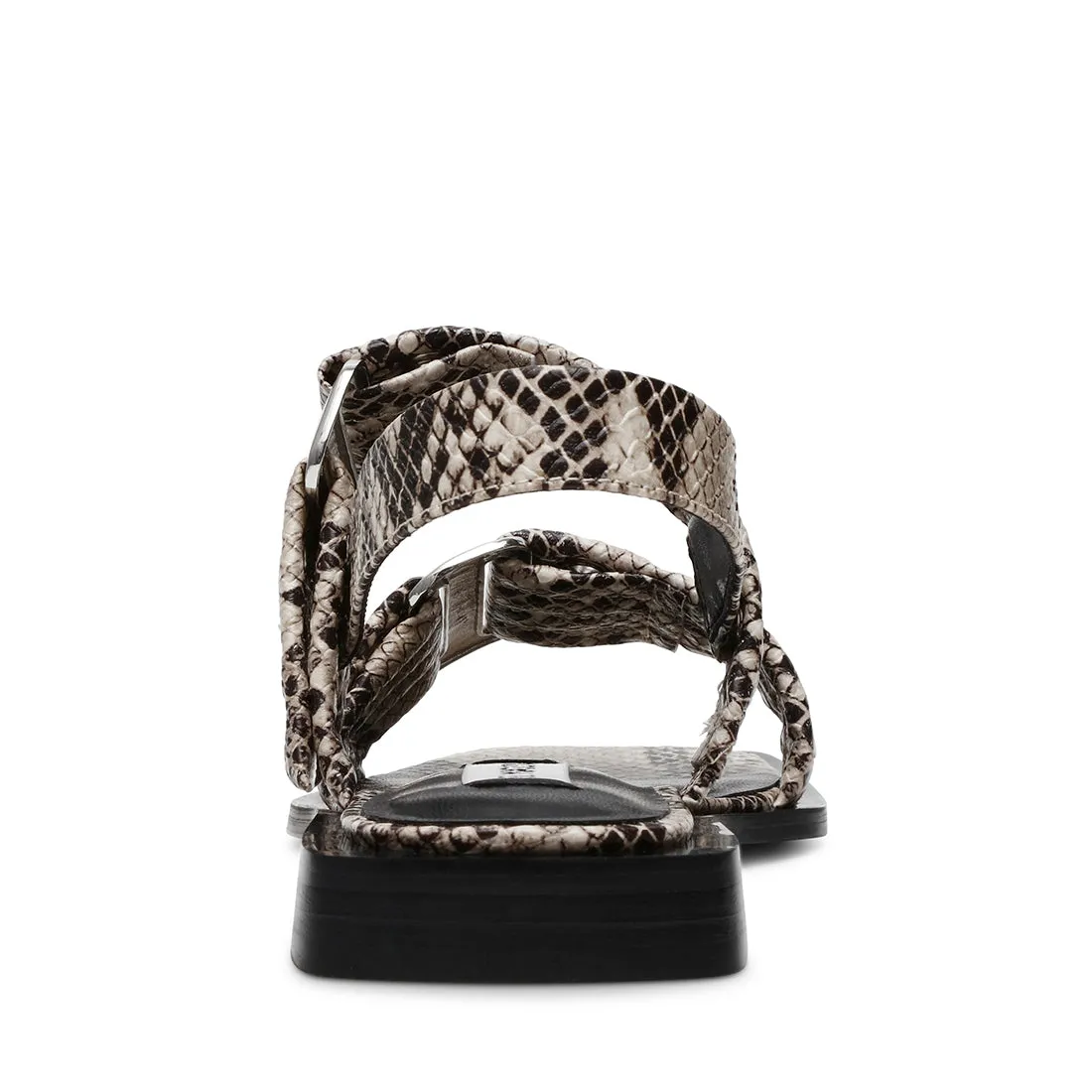 Saria-E Sandal LT. BEIGE SNAKE