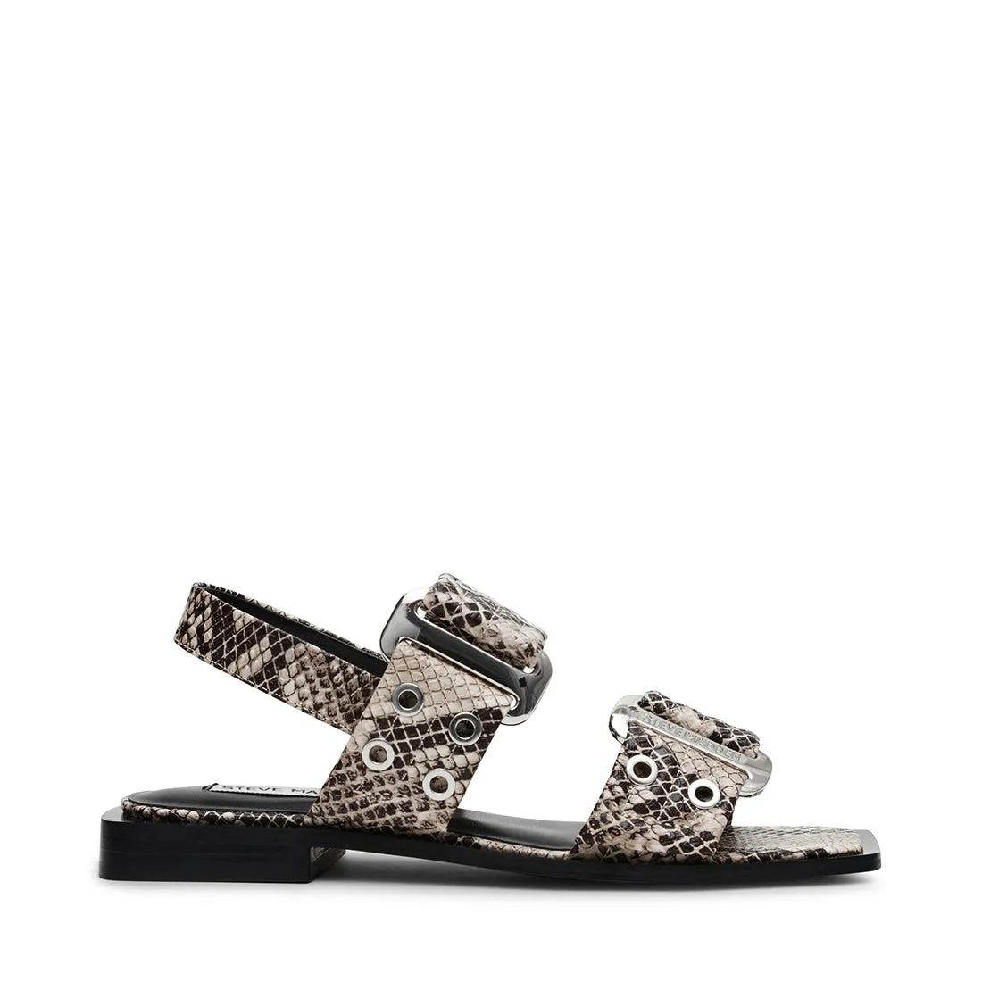 Saria-E Sandal LT. BEIGE SNAKE