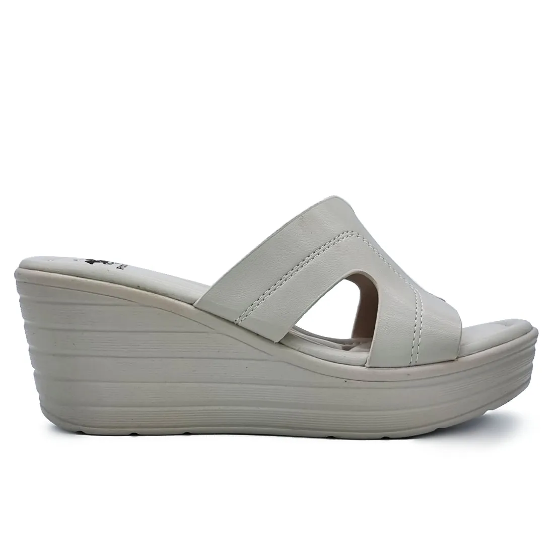 Solid Colour Cut Out Band Wedges