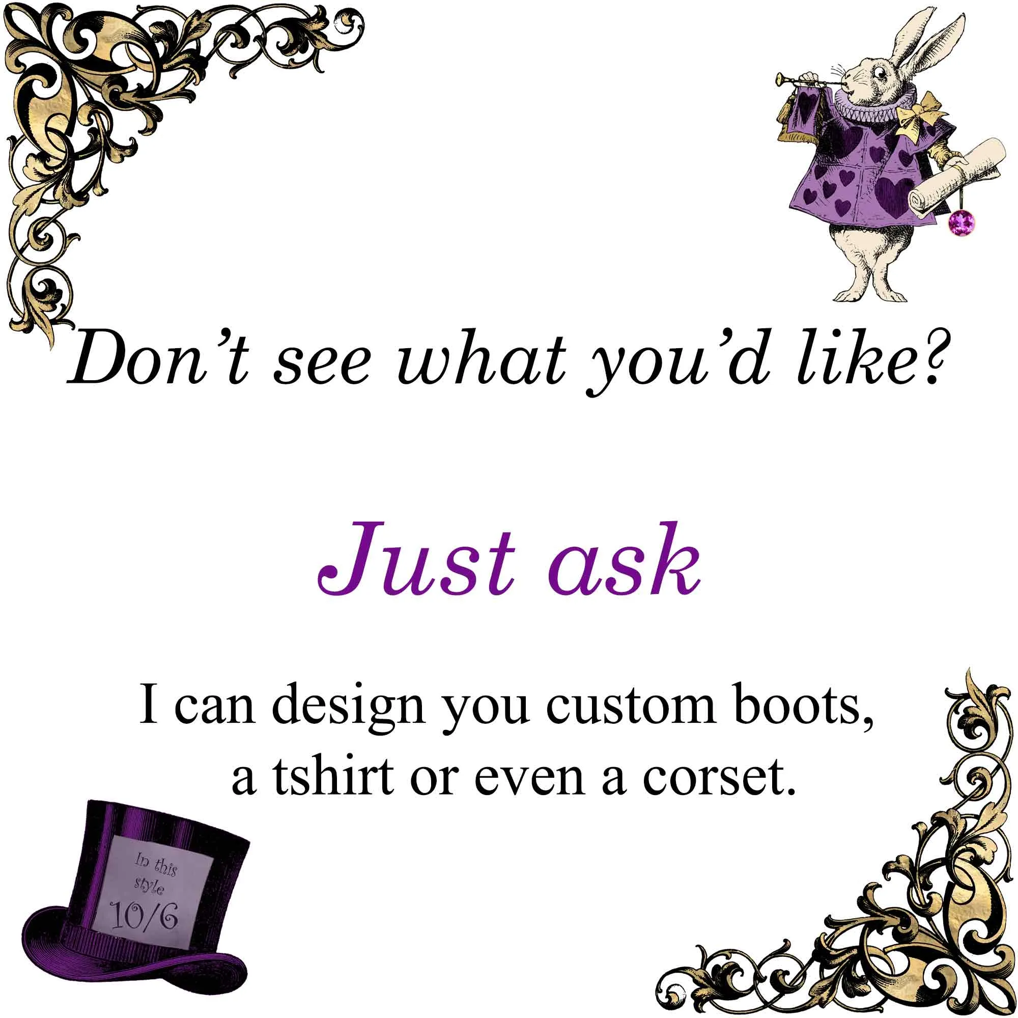 Steampunk Chunky Boots (JPCHST1)