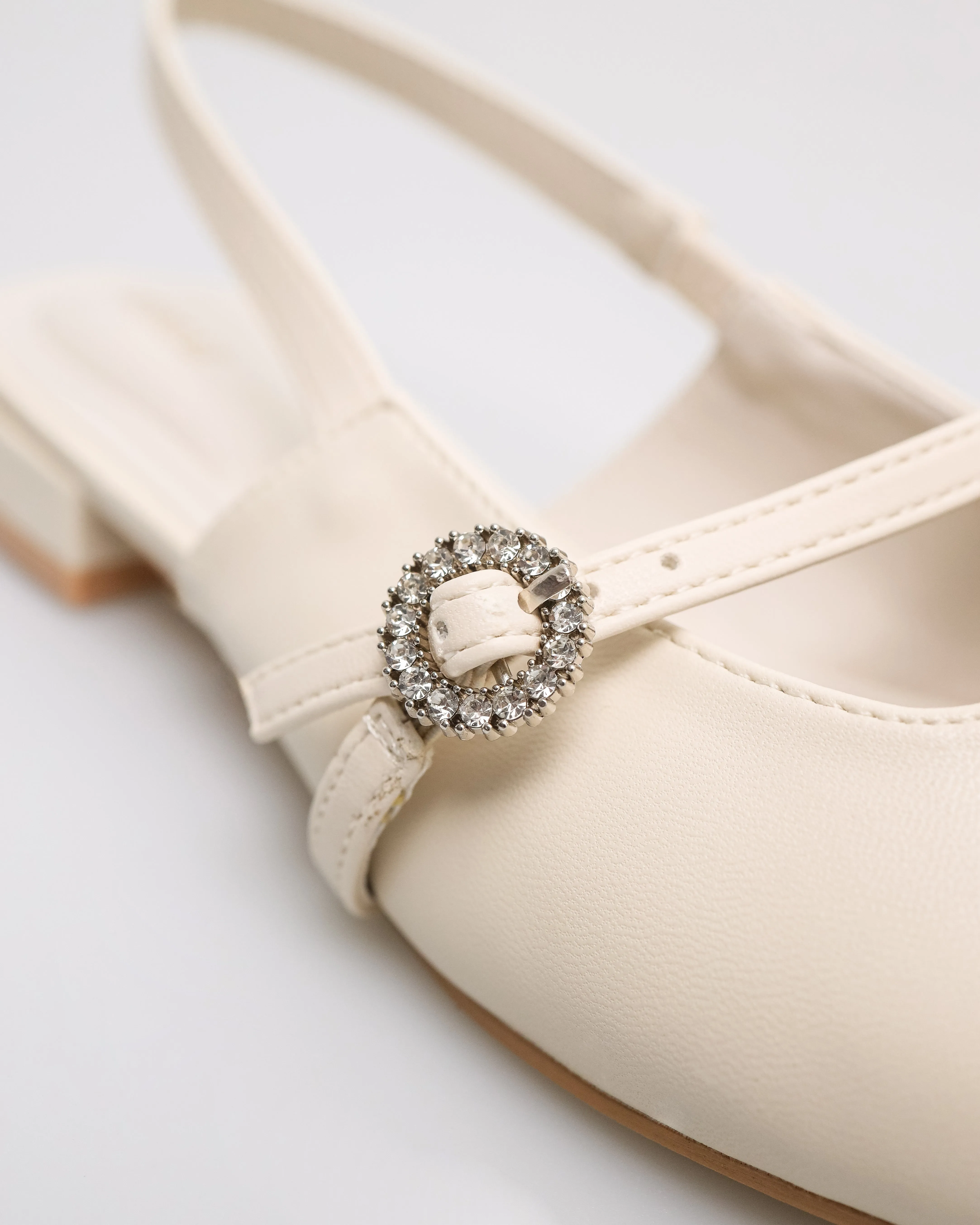 Tomaz FL116 Ladies Glitter Charm Flats