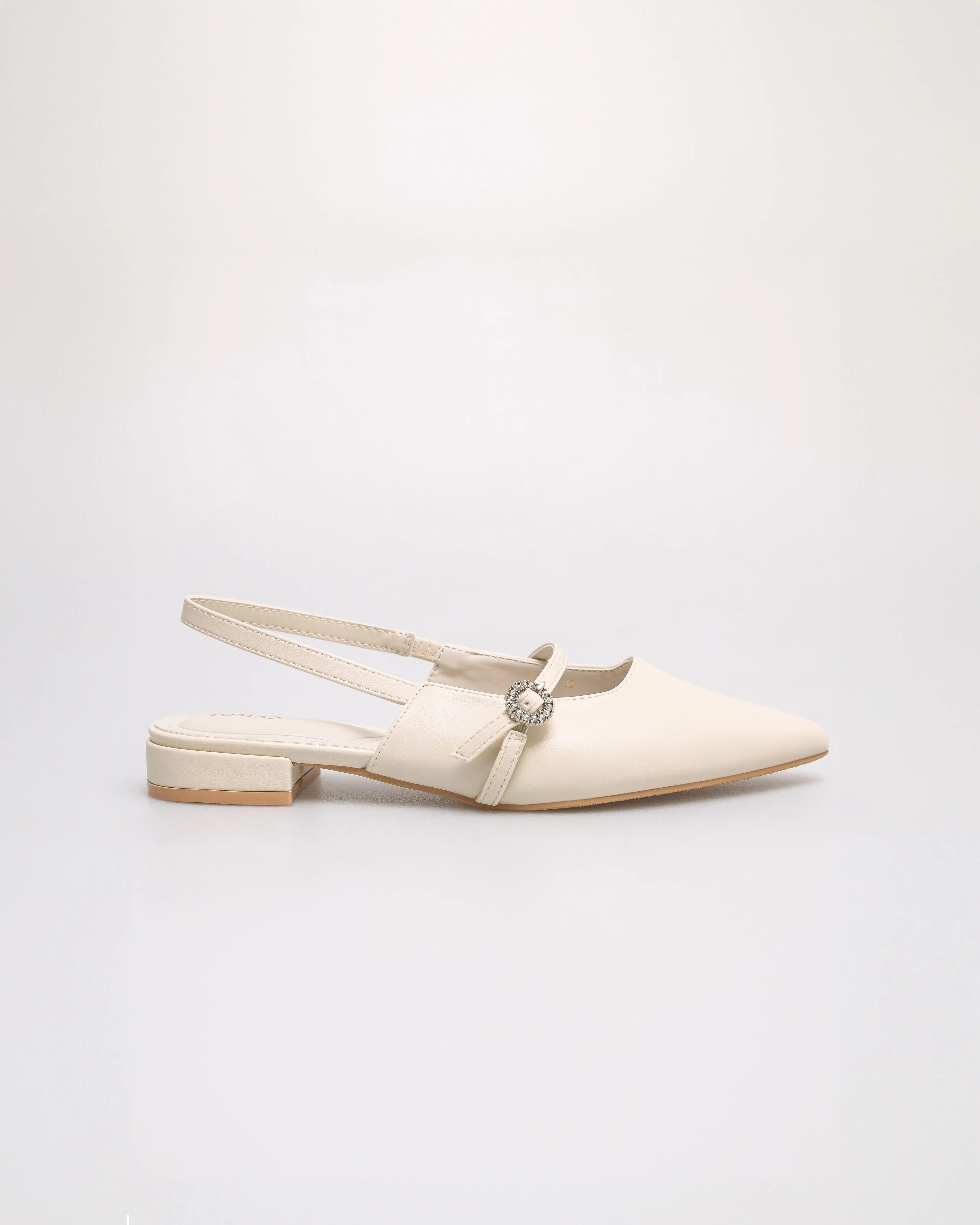 Tomaz FL116 Ladies Glitter Charm Flats