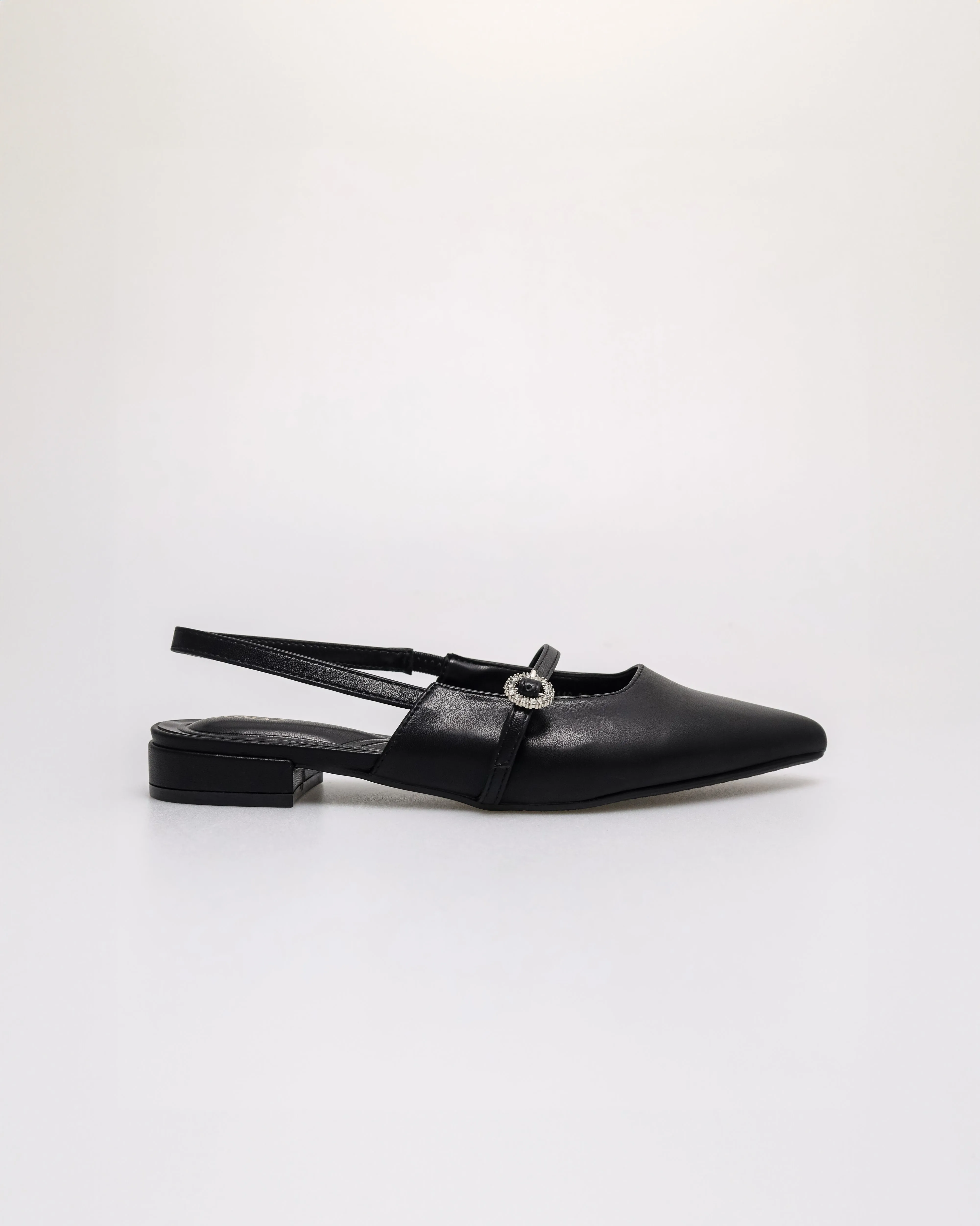 Tomaz FL116 Ladies Glitter Charm Flats