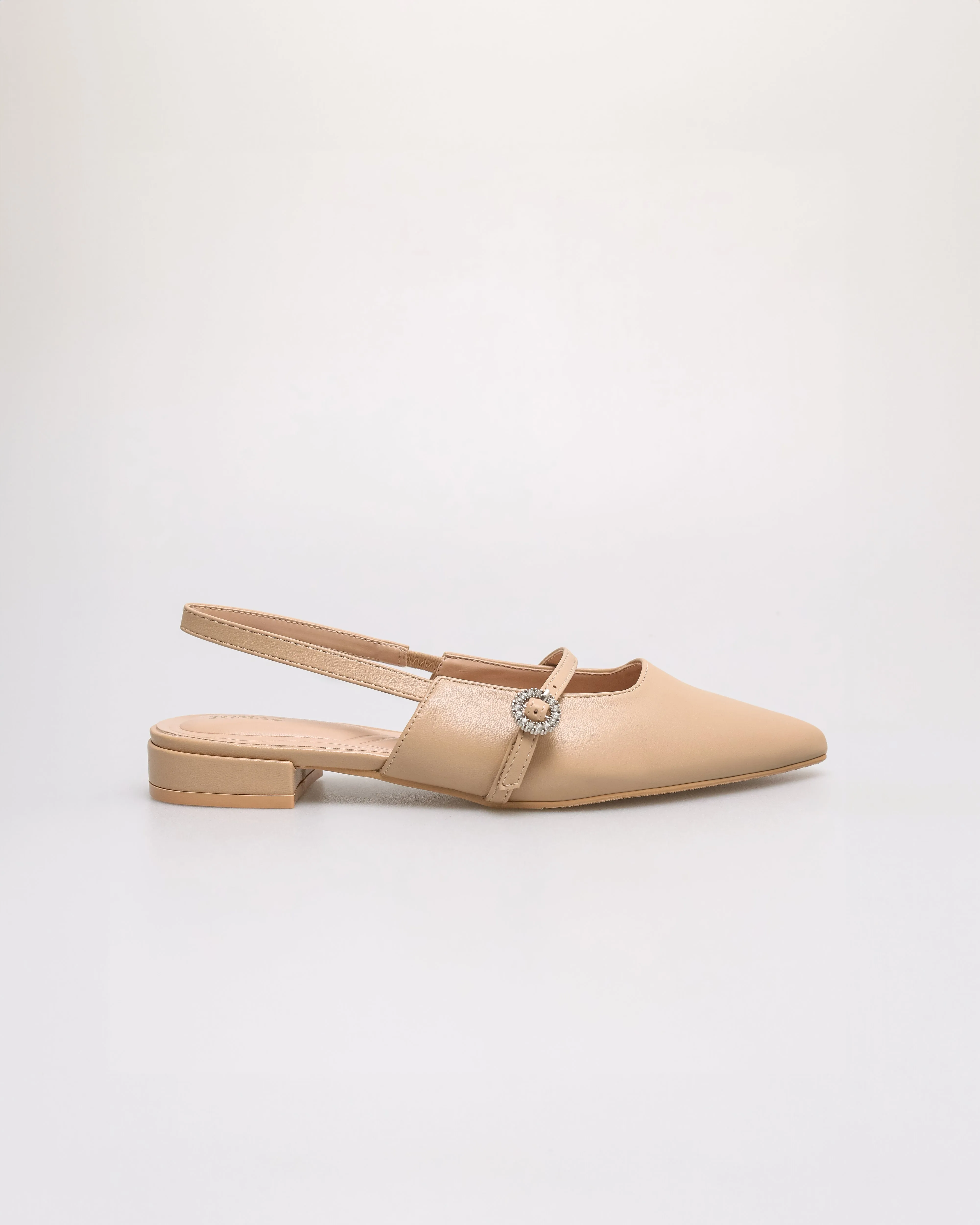 Tomaz FL116 Ladies Glitter Charm Flats
