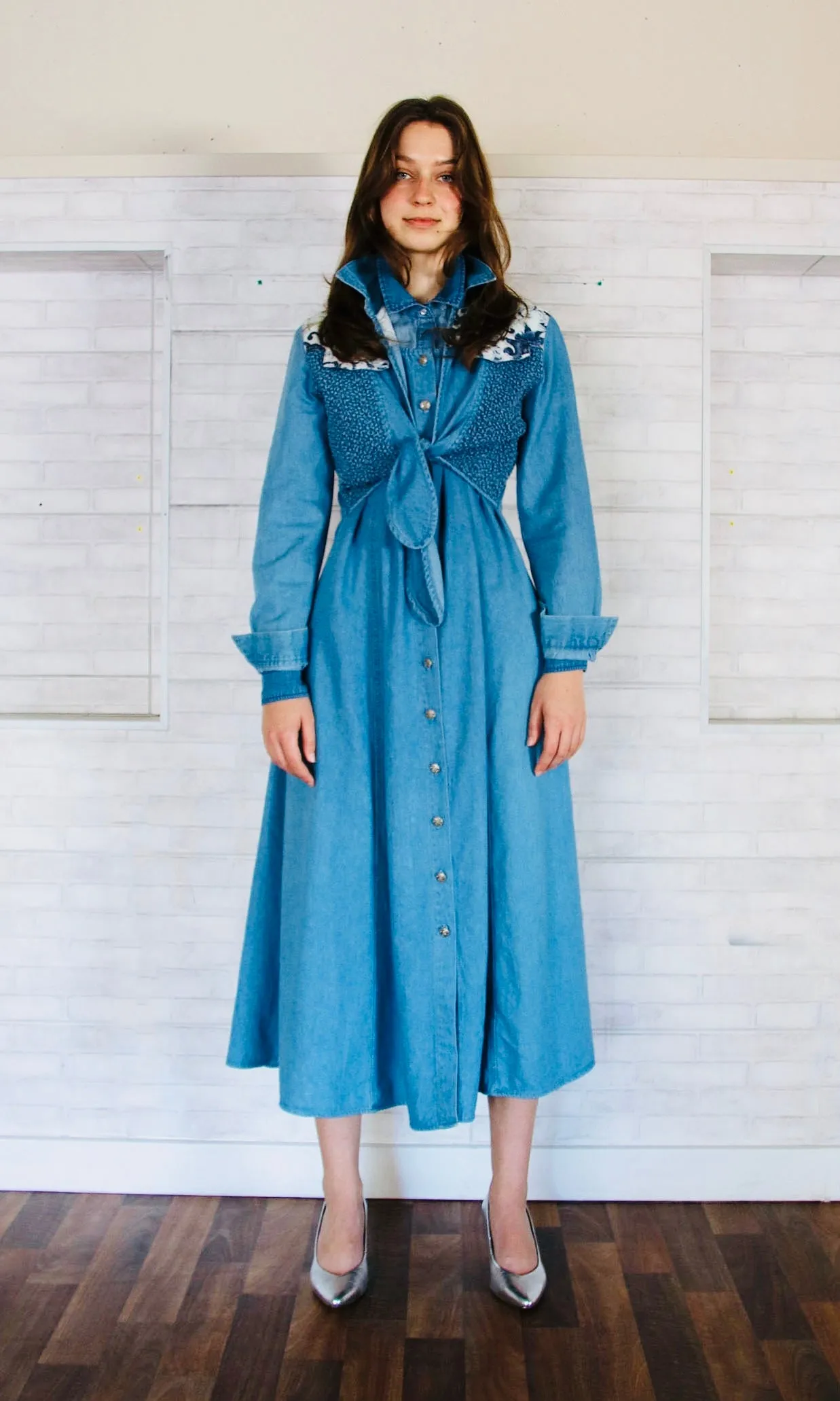 Vintage Denim Dress