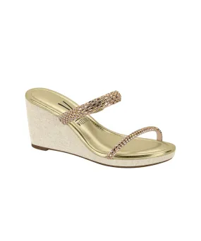 VIZZANO WOMEN WEDGES WITH BRAIDED STRIPS