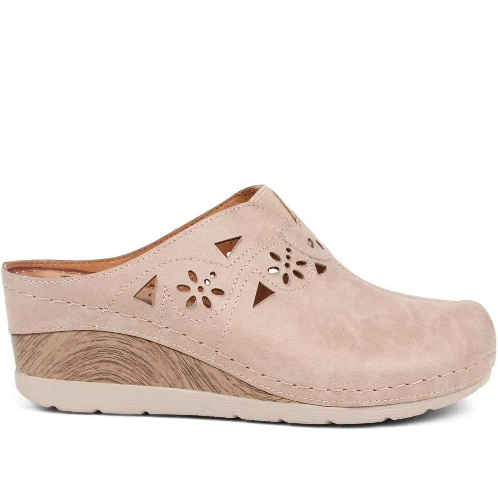 Wedge Heel Clogs  - WOIL39031 / 325 148