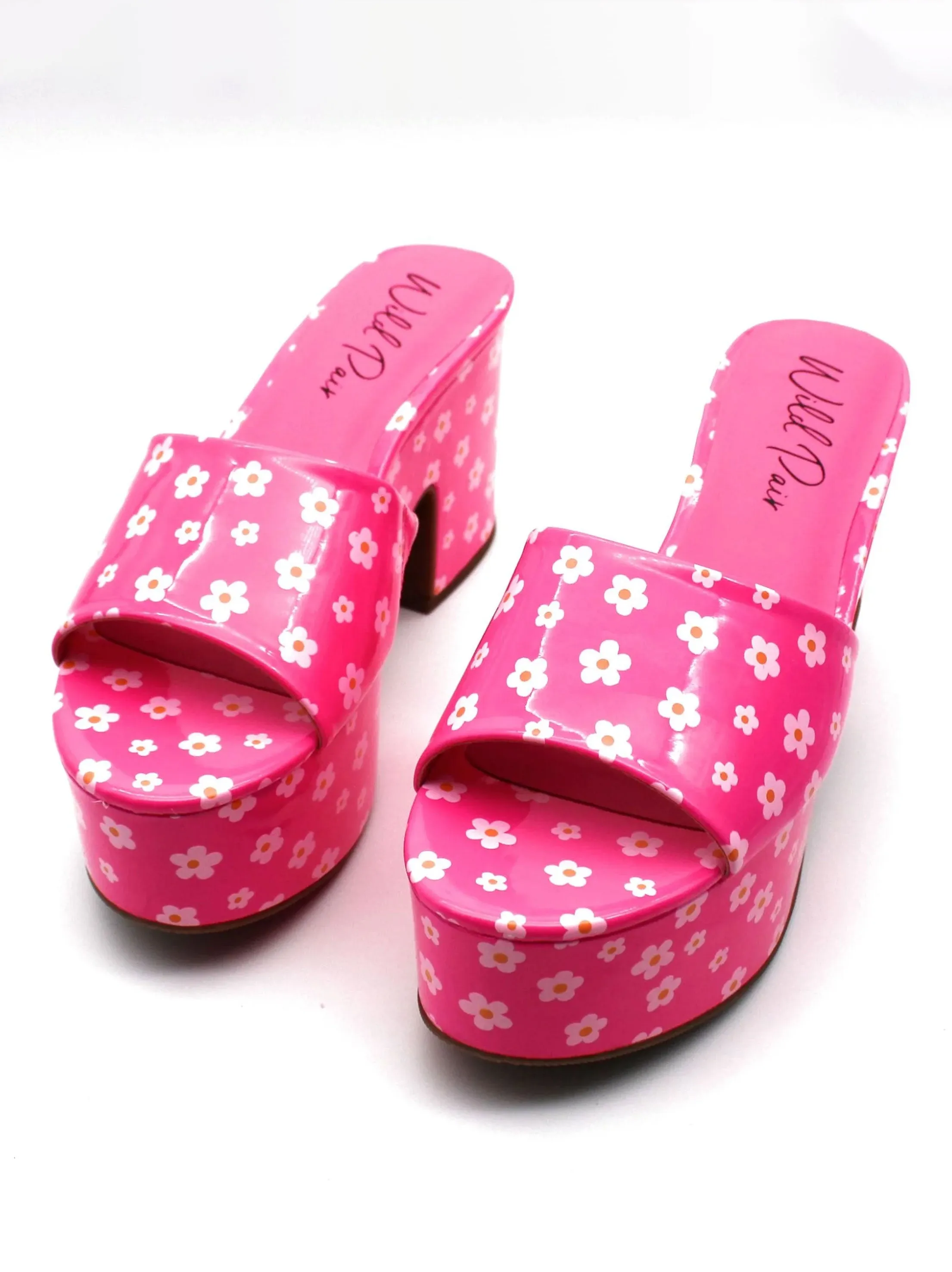 Women's Floral Slip Resistant Quilted Sandal,Pink